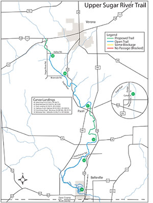 Pic of Upper Sugar River Trail